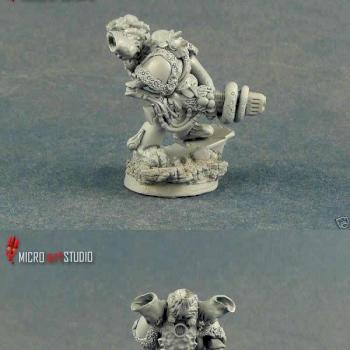 Death Guard Plasmagun by Asmodean