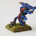 Skink with blowgun by M.Siggel