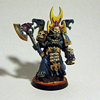 chaos sorcerer in thousand sons scheme by stoned887