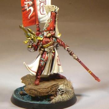 Eldar Autarch of Saim Hann by Kaleb Daark