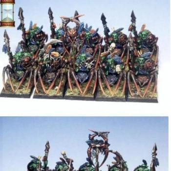 Goblin Spider Riders by techanu