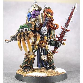 Abaddon the Despoiler by shield and spear
