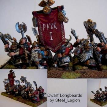Dwarf Longbeards by Steel Legion