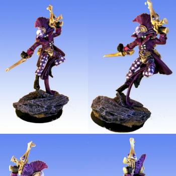 Eldar Harlequin by phael_minis