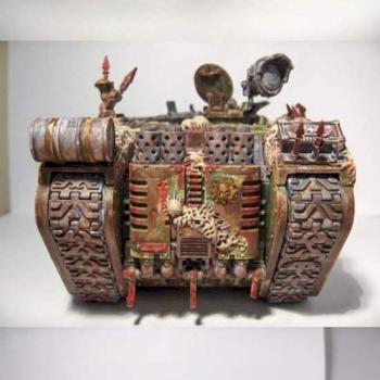 Death Guard Land Raider by Matyilinko