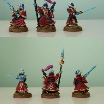 Eldar Farseer Warlocks by enyatryes