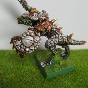 Saurus Scar-Veteran by Aeliaen