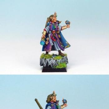 High elf mage by Kotlet Schabowy