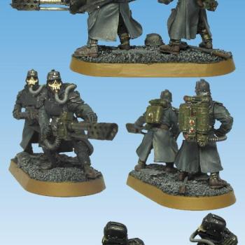 Forge World Death Korps of Krieg Heavy Flamer team by Rodger