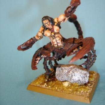 Tomb Kings Scorpion King by Txutxo