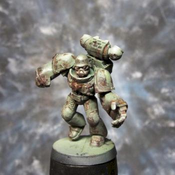 Rusty Space Marine by HellBase1