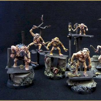 Trasgos del Hobbit / Hobbit's goblins by karavatis