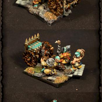 Dwarfs organ gun by Gruumsh