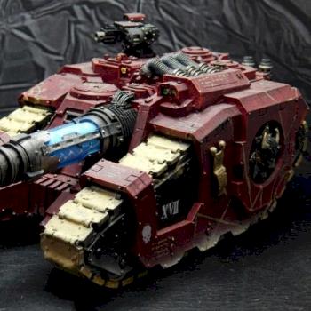 Word Bearer Sicaran Venator by Gizur