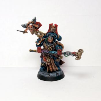 Space Marine Librarian by Priestoflie