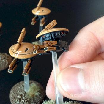 Drones, Drohnen, Tau, Warhammer 40k by Rumble-Painting