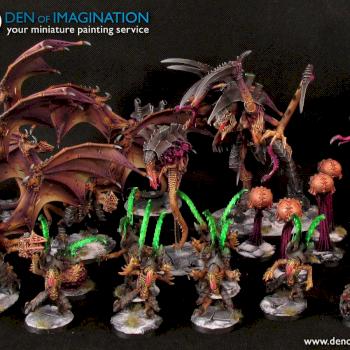 Tyranids Hive Fleet Titan by DEN of IMAGINATION
