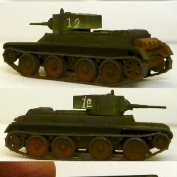 Bt-5 Soviet light tank by Jenyai