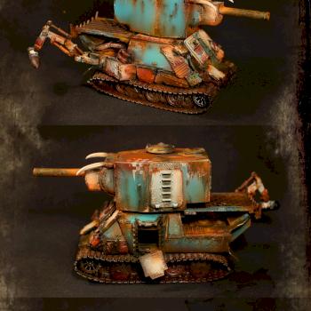 Converted Ork looted wagon 2 by Gruumsh