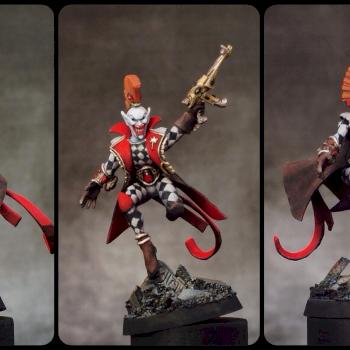 Harlequin Troup Master by Brunetz Miniaz