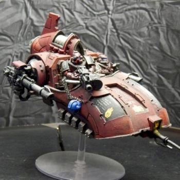 Word Bearer Javelin Landspeeder by Gizur