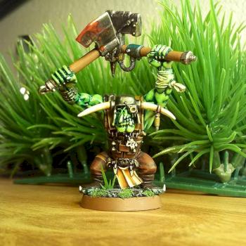 Ork Nob by anustart