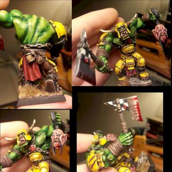 Orc Warboss Details by Diceslice