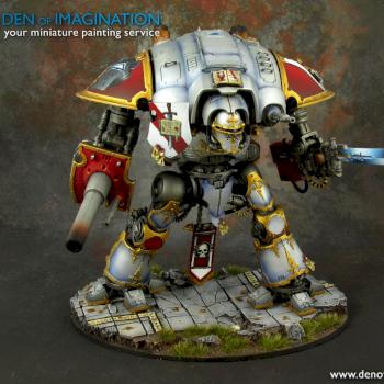 Grey Knight Imperial Knight by DEN of IMAGINATION