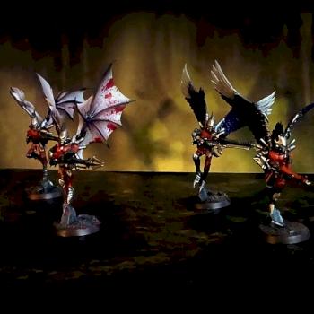 Dark Eldar Scourges by Kalin