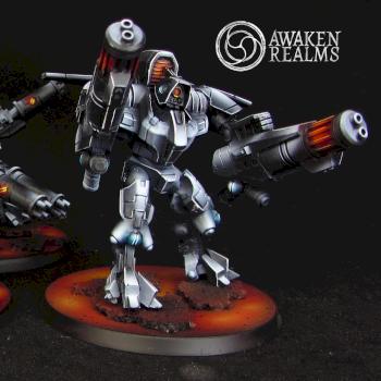 Tau XV9 Battletuits by Awaken Realms