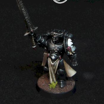Space Marines Black Templars Emperor's Champion (Sigismund) by Awaken Realms