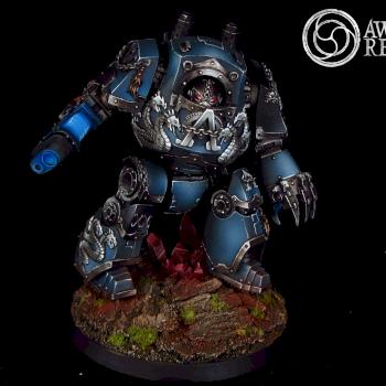Alpha Legion Contemptor Dreadnought by Awaken Realms