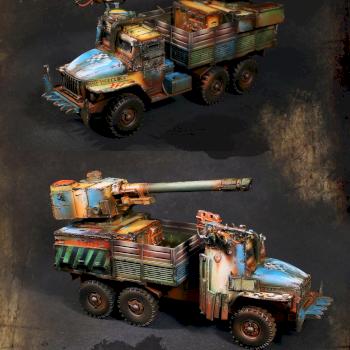 Converted Ork looted wagon 1 by Gruumsh