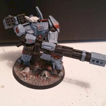 Tau Empire: XV88 Broadside Battlesuit by Crosstowndonkey