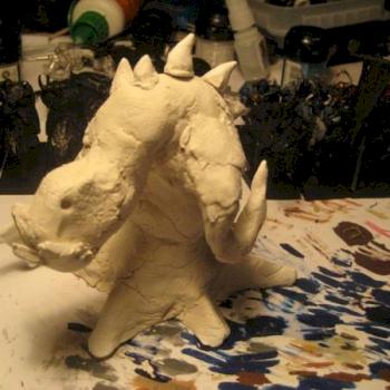 Chaos spawn prototype by JokeriPokeri