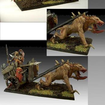 Beastmen chariot by Terecius