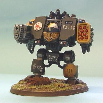 Red Scorpions MArk IV Dreadnought by iceman1965