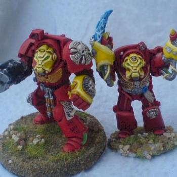my 2 termies by justicar gittonez