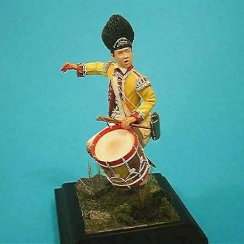 Drummer Boy Xth Regiment of Foot American War of Independance 1775 by iceman1965