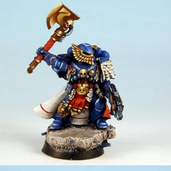 Warhammer 40K Ultramarines Honor Guard by rene