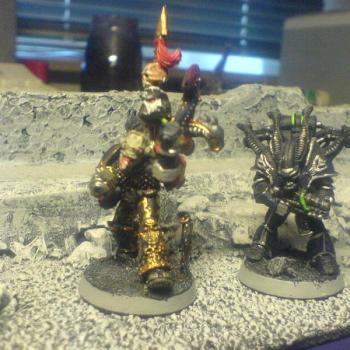Champ and old Khorne Berzerker by terrikk