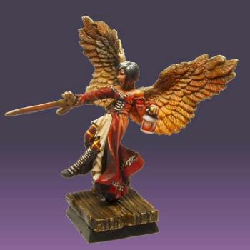 Angel of Shadows WIP by Wunjo