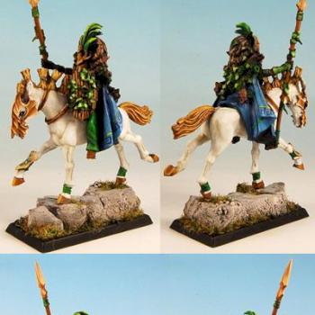 Warhammer Wood Elves Lord by rene