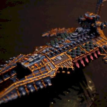 Battlefleet Gothic Inferno Battleship by Djevel