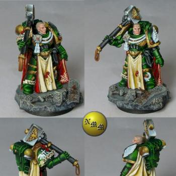 Dark Angel Chapter Master of the Fleet by nels0nmac