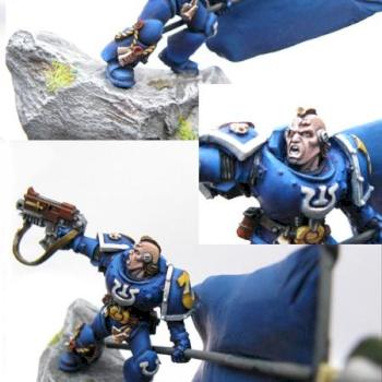 Ultramarines Tyranid Veteran by dont be ss