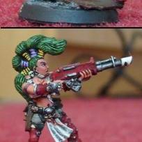 Necromunda House Escher ganger by Alexei