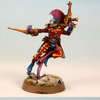 Another miniWarhammer 40K Eldar Harlequin by rene