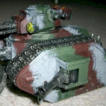 LeMan Russ with Lascannons by Freakazoid