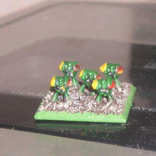 Epic Space Marines and Rhino by ev1lpengu1n